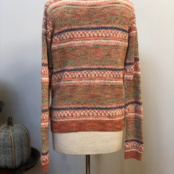 𝅺SPARROW long sleeve crewneck sparkly sweater size‎ L  #w1015 - Picture 4 of 11